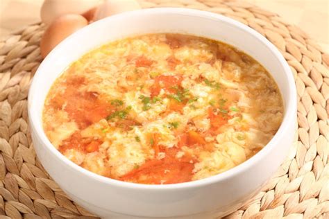 老东北美食西红柿蛋花汤