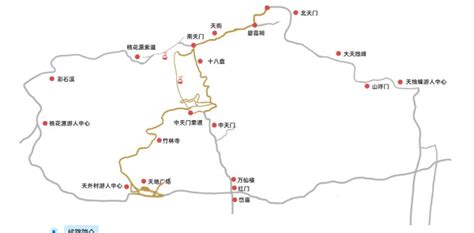 山东旅游路线图简笔画图片大全