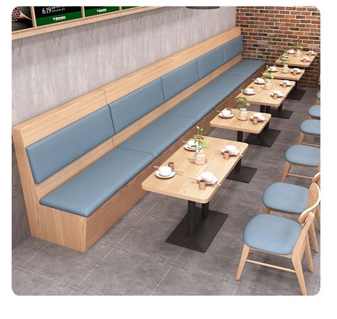 餐厅卡座设计图